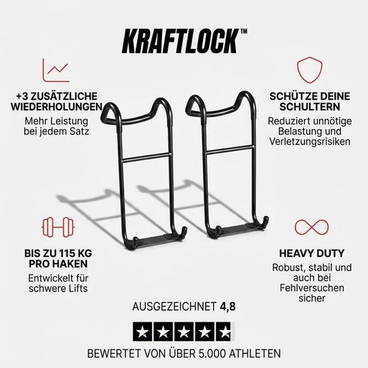 Kraftlock™ Spotter-Haken 2.0 (Paar)